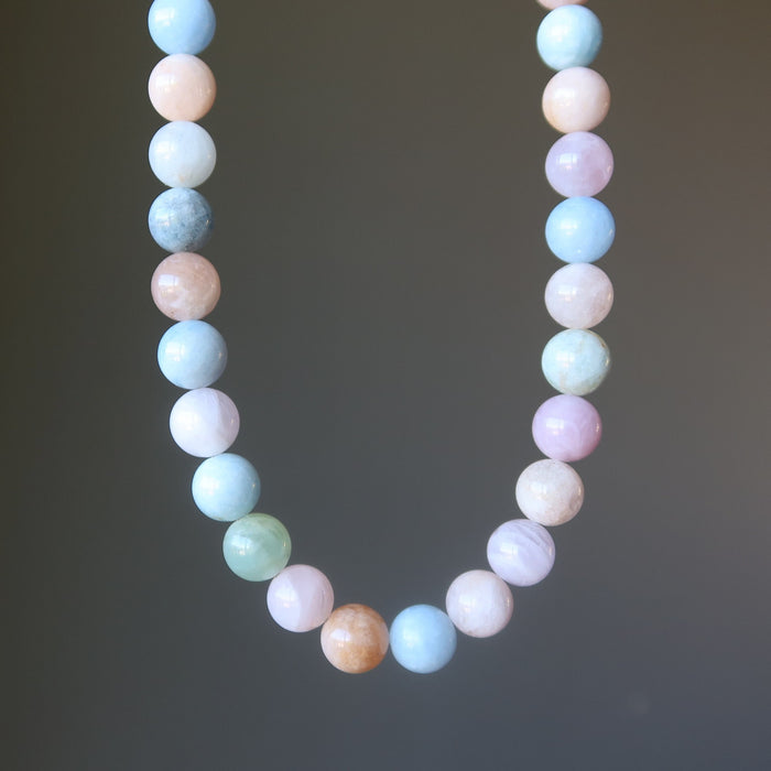 beryl beaded necklace