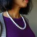 beryl beaded necklace