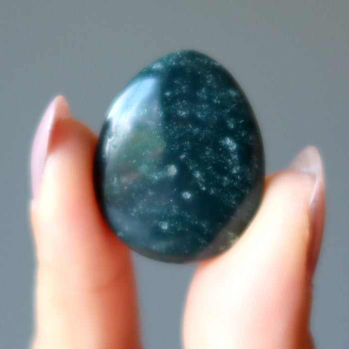 bloodstone pear amulet