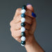 bloodstone howlite beaded bracelet