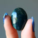 bloodstone oval cabochon
