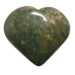 Heart-shaped bloodstone stone 