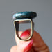 bloodstone statement ring