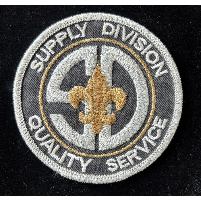 Vintage Boy Scouts of America BSA Supply Division Quality Service Round Patch