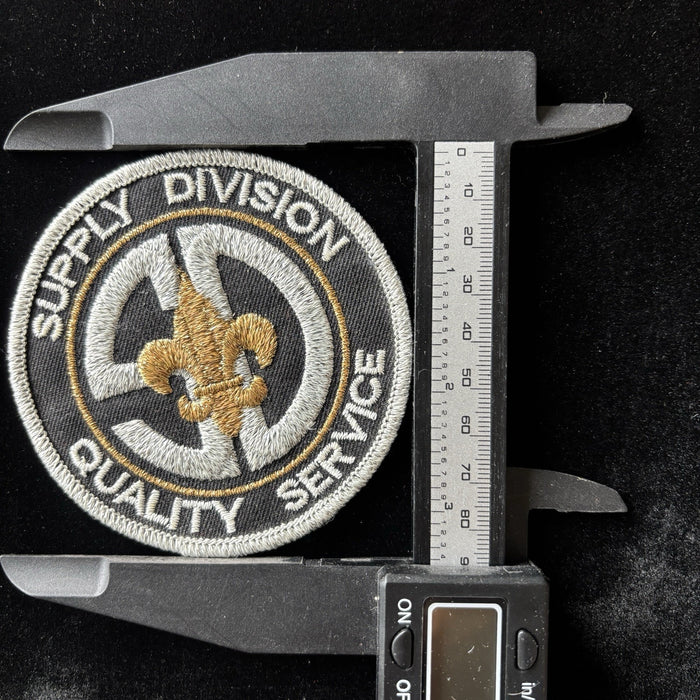 Vintage Boy Scouts of America BSA Supply Division Quality Service Round Patch