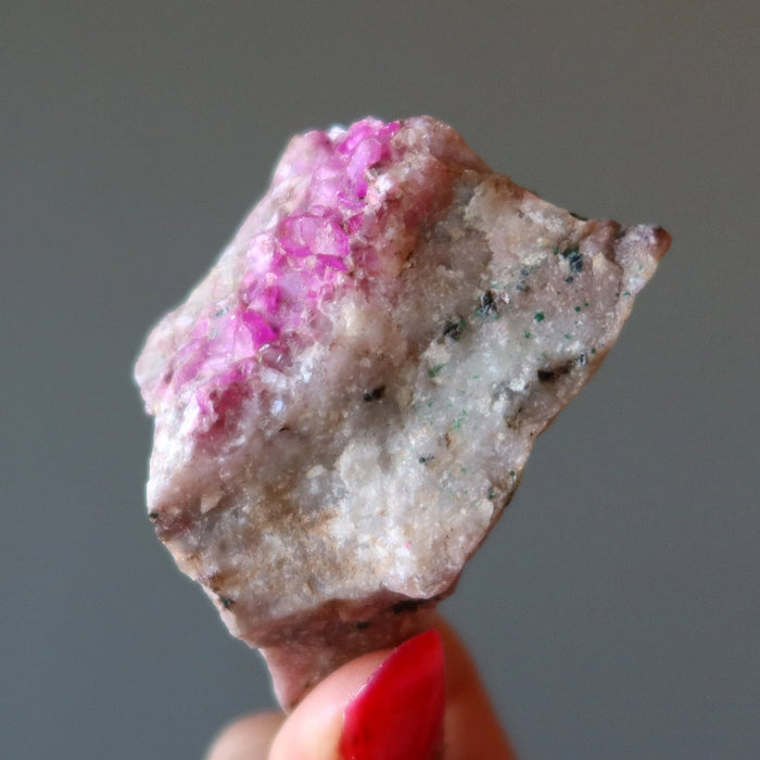 Pink Calcite Cluster Cobaltoan Aphrodite Hot Love Stone