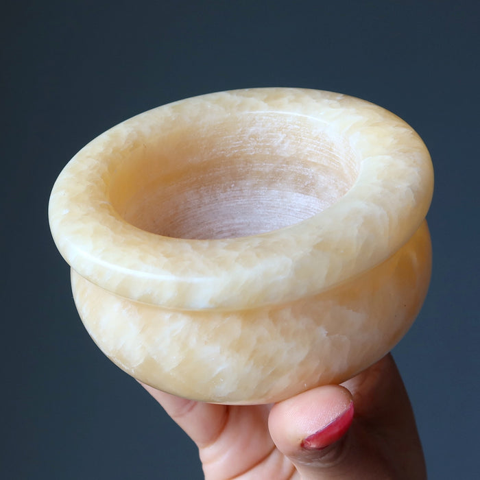 Calcite Money Bowl
