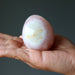 pink calcite egg