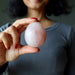 pink calcite egg