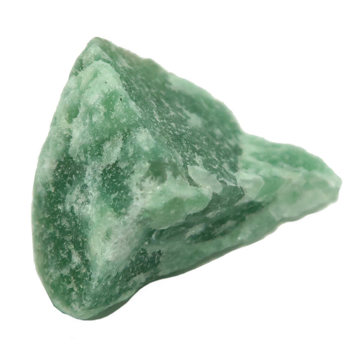 raw green calcite stone
