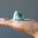 raw green calcite stone
