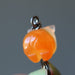 carnelian pig pendant