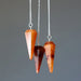 carnelian pendulums