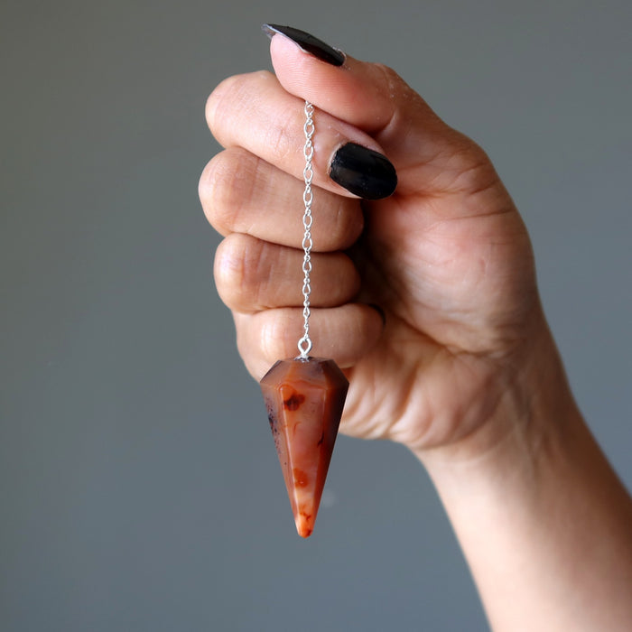 carnelian pendulum 