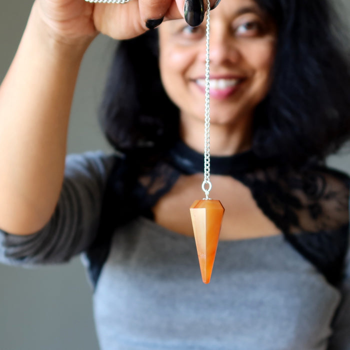 carnelian pendulum 