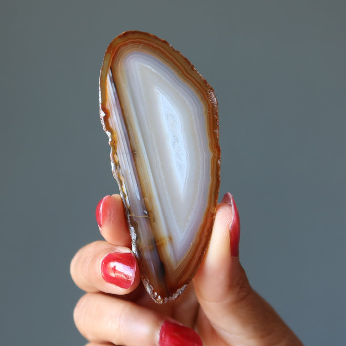 Carnelian Charger Slice 'n Dice Crystal Stone Slab