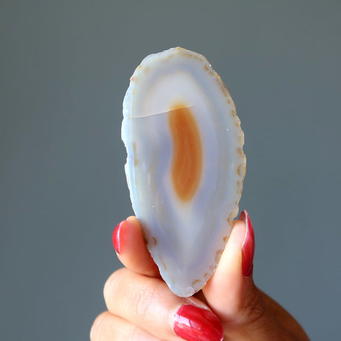 Carnelian Charger Slice 'n Dice Crystal Stone Slab