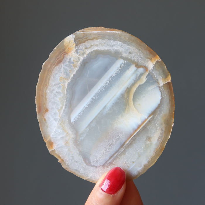 Carnelian Charger Creative Energy Healing Slab Stone