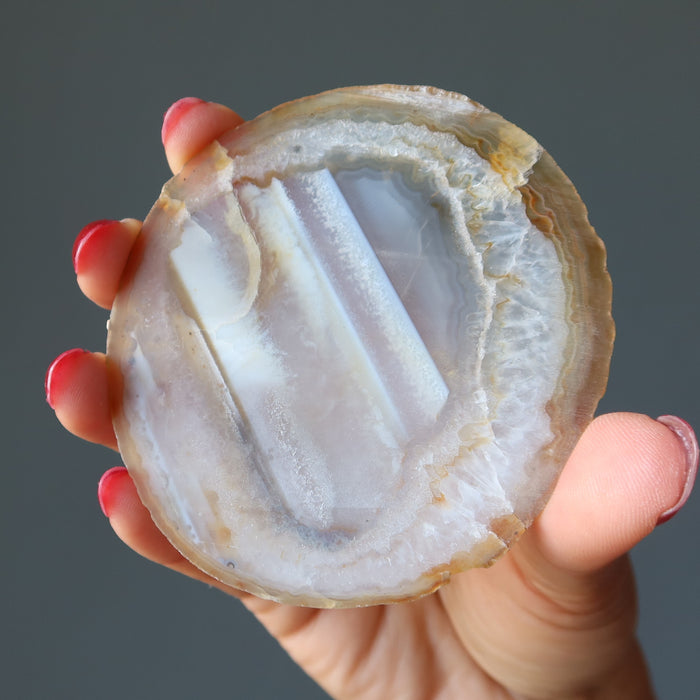 Carnelian Charger Creative Energy Healing Slab Stone