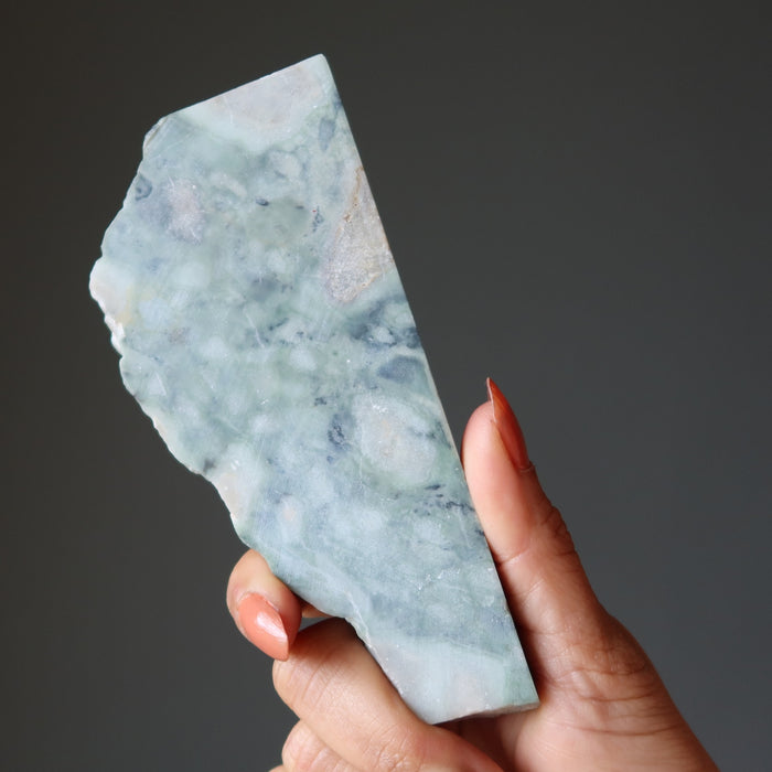 Heart Chakra Plate Grow My Love Rose Quartz Moss Agate Serpentine