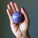 charoite crystal ball