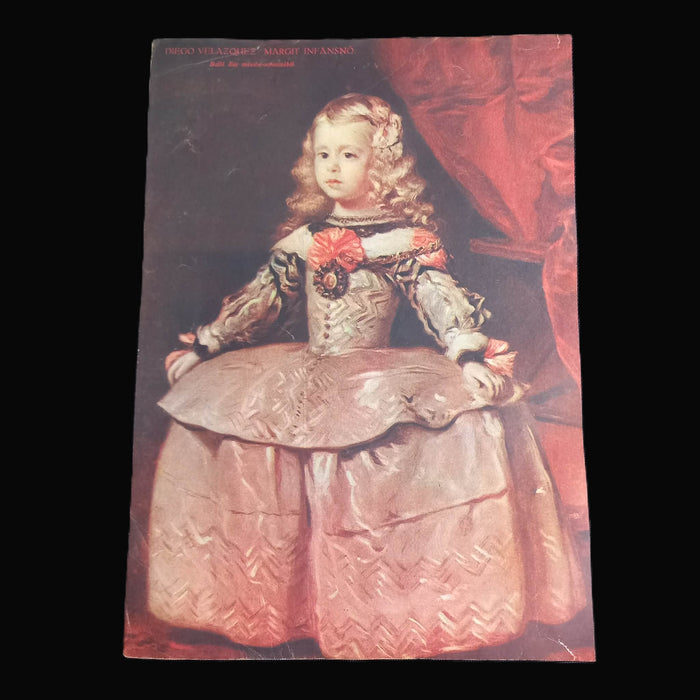1931 Vintage Ephemera Art Prints Royal Children Portrait Miniature Painting Gallery Wall Decor