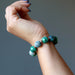 chrysocolla and malachite bracelet