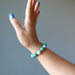 chrysocolla and malachite bracelet