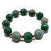 chrysocolla and malachite bracelet