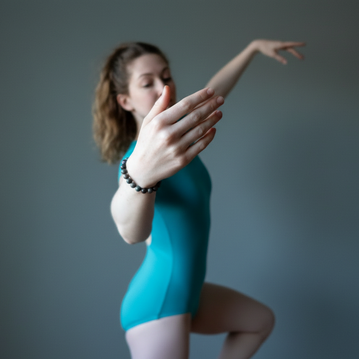 Chrysocolla Bracelet Red Cuprite Strike of Elements