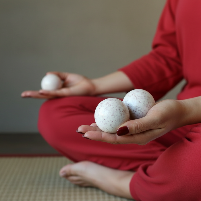 Cinnabrite Sphere Bright Personality Crystal Ball