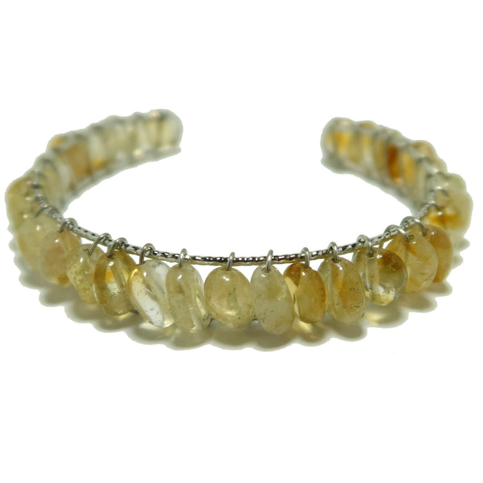 citrine cuff bracelet