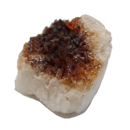dark citrine cluster