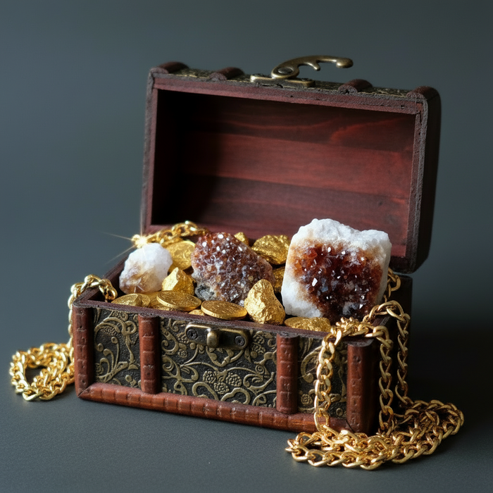 Citrine Cluster Rich Maple Life's Sweet Stone