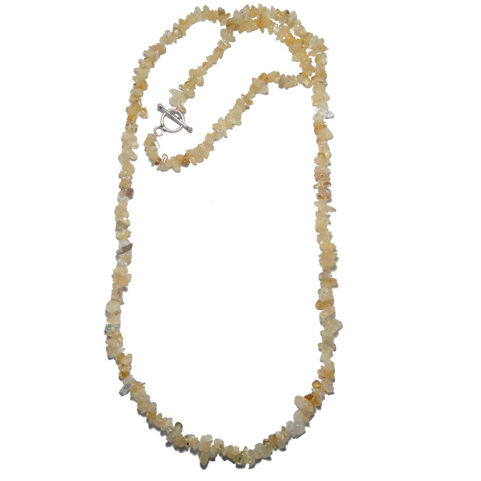 citrine necklace