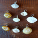 druzy quartz agate third eye pendants