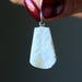druzy quartz agate pendant
