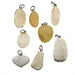 druzy quartz agate pendants