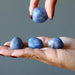 dumortierite tumbled stones