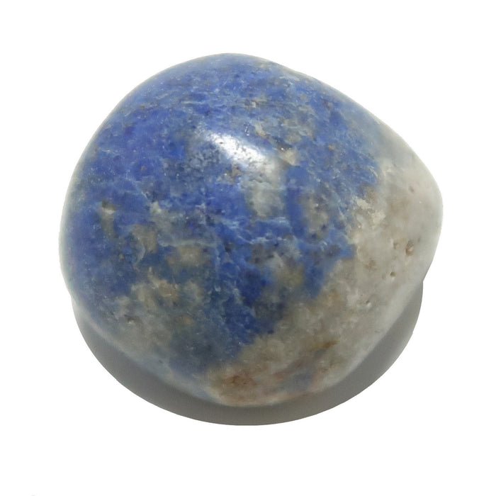 dumortierite tumbled stone