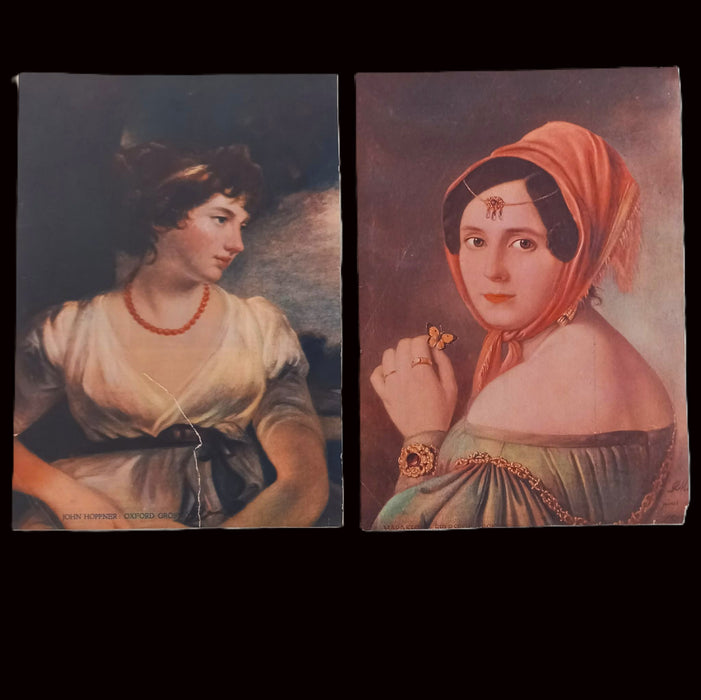Vintage Art Prints 1930 Classical Women Titian European Decor Journaling Ephemera