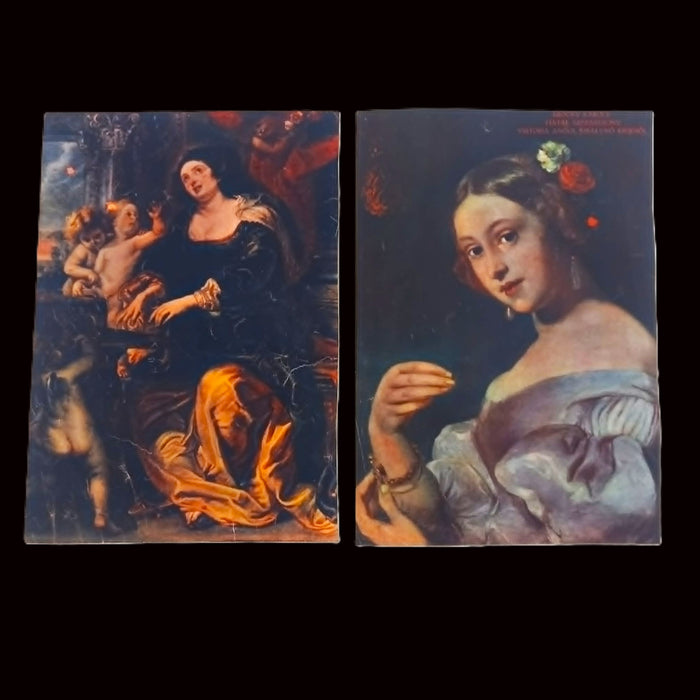 Vintage Art Prints 1930 Classical Women Titian European Decor Journaling Ephemera