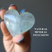 green fluorite heart