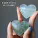 green fluorite hearts