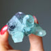 rainbow fluorite turtle figurine