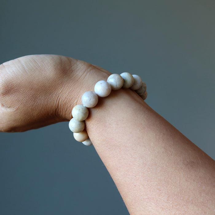fossil coral bracelet
