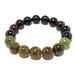 red and green garnet bracelet