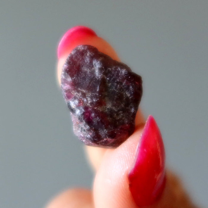 Garnet Raw Rare Lot of 4 Pyrope Spessartine Demantoid Rhodolite