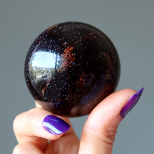 garnet mica sphere