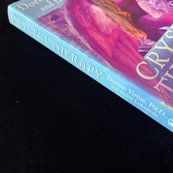 Crystal Therapy Book Signed Judith Lukomski Doreen Virtue